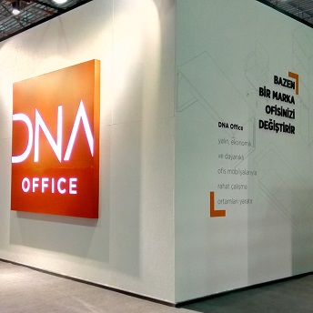 DNA Office Uluslararası İstanbul Mobilya Fuarı’nda.